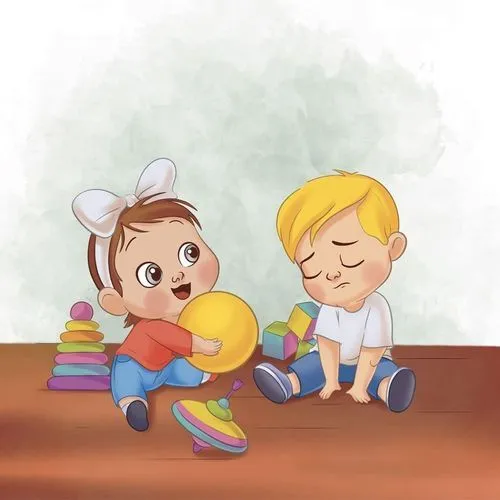 My Little Beauty illustration by KD Prime Publishers